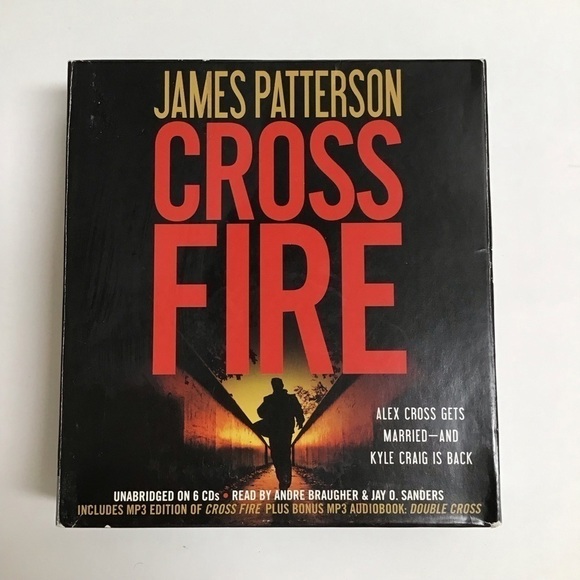 Audiobook James Patterson Cross Fire 2010 6 CDs BONUS MP3s Braugher Unabridged - Picture 1 of 6